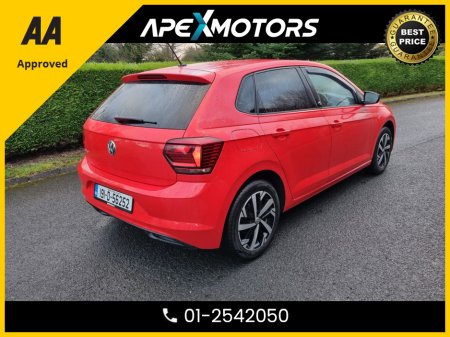 2019 Volkswagen Polo FINANCE ARRANGED * 1.0 BEATS EVO 80PS 5DR * TOP SPEC 5DR * NEW NCT JAN-28 * IMMACULATE * STAMPED SERVICE HISTORY * AA APPROVED * 101 SAFETY CHECKLIST * COLOUR REVERSE CAMERA * TOP-SPEC 5DR HATCH * LOW €14,949 thumbnail