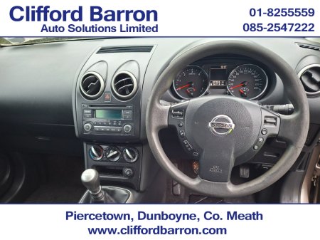 2012 Nissan Qashqai 1.5 XE 5DR DSL €5,250 thumbnail