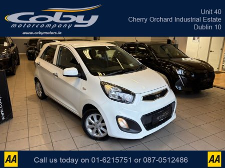 2014 Kia Picanto 1.0 MANUAL 5DR. Comes with New NCT before collection, Irish Owned Car, CD Player, 2 Keys, Air Conditioning, Irish Radio, Service History, Alloy Wheels, and more. €5,950 thumbnail