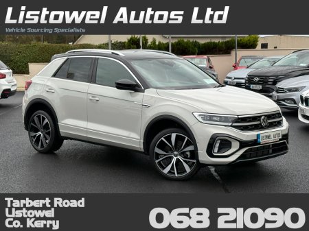 2023 Volkswagen T-Roc R-LINE 2.0TDI 150BHP AUTOMATIC