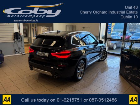 2018 BMW X3 2.0 XLINE 5DR AUTO, NCT 2028 Full Leather, Reverse Cam, Sat Nav, Heated Seats, Parking Sensors, Cruise Control, MFSW, Dual Climate Control, Bluetooth, Alloy Wheels, Full Electrics, and more. €30,950 thumbnail
