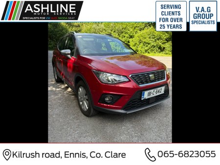 2018 SEAT Arona 1.0 TSI 115HP XCELLENCE 5DR €12,950
