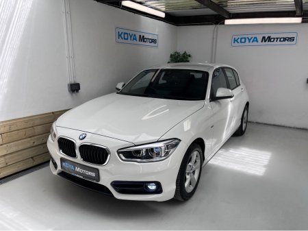 2016 BMW 1 Series 118D 2.0 DIESEL SPORT AUTOMATIC // LED MATRIX LIGHTING // LANE DEPARTURE ASSIST // PRO MEDIA PACK // CRUISE CONTROL // FRONT FOGS // SPORT ALLOYS €14,950