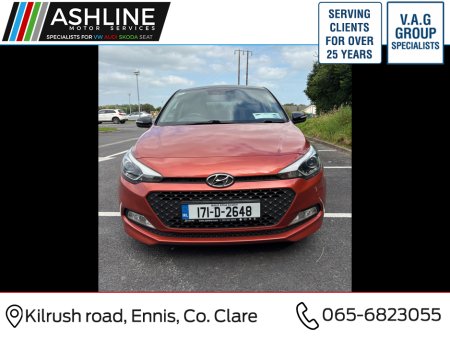 2017 Hyundai i20 ACTIVE DELUXE 5DR