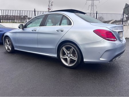 2015 Mercedes-Benz C Class C220d AMG LINE PREMIUM // RED LEATHER // SUNROOF €13,995 thumbnail