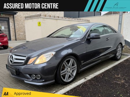 2011 Mercedes-Benz E Class E SERIES CDI AVANTGARDE SPORT 2DR AUTO**FULL BLACK LEATHER INTERIOR**REAR PARKING SENSORS**AMG STYLE ALLOY WHEELS**CRUISE CONTROL**BLUETOOTH**HISTORY CHECKED**FINANCE ARRANGED** €7,995 thumbnail