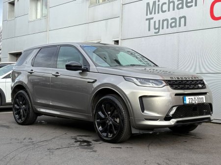 2022 Land Rover Discovery Sport R-Dynamic P300e Automatic, AWD, Panoramic roof, Black & Beige Leather, Black 20