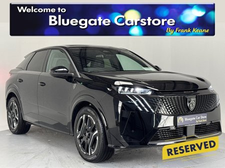 2025 Peugeot 3008 GT EV**DIGITAL DASH**TOUCH SCREEN MEDIA**APPLE CAR PLAY**HEATED SEATS**HEATED STEERING WHEEL**ELECTRIC TAILGATE**CRUISE CONTROL**MULTIFUNCTIONAL STEERING WHEEL**REVERSE CAMERA**PARKING SENSORS** €36,995