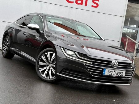 2019 Volkswagen Arteon 1.5 TFSI 150bhp Elegance, Panoramic Roof, 19” Alloys, 1/2 Leather, Camera, CarPlay - First Registered in July 2019 - Trade in Price €27, 999. €26,999 thumbnail