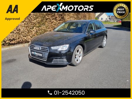 2016 Audi A4 FINANCE ARRANGED * SPORT ULTRA TDI * NEW NCT APR-27 * STAMPED SERVICE HISTORY * AA APPROVED * 101 SAFETY CHECKLIST * IMMACULATE * TOP-SPEC 5DR HATCH * CRUISE CONTROL and SPEED LIMITER * 2-KEYS €16,449