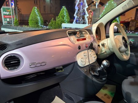 2013 Fiat 500 1.2 Lounge 69BHP - Pink! €5,999 thumbnail