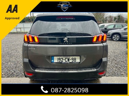 2019 Peugeot 5008 ALLURE 1.5 BLUE HDI 130 6 6.2 4DR €18,950 thumbnail