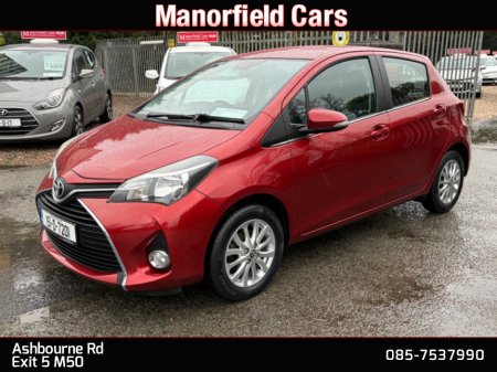 2015 Toyota Yaris SOL 1.33 PETROL 6 SPEED MANUAL 4DR HATCHBACK *ONE OWNER IRISH CAR* *TOP SPEC* *FULL TOYOTA SERVICE HISTORY* *NEW NCT 01/2027* *€200 ROAD TAX* *FINANCE ARRANGED TODAY* €10,450