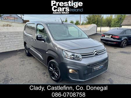 2020 Citroen Berlingo 1.5 BLUEHDI DRIVER 950 KG AUTOMATIC 130 BHP XL,LONG WHEEL BASE,METALLIC GREY,REVERSE CAMERA,FRONT AND REAR PARK SENSORS,FACTORY COLOUR CODED,APPLE CAR PLAY,NEW TIMING CHAIN,*NO VAT*READ ADD €12,850