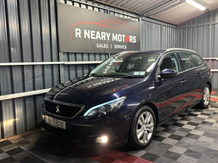 2018 Peugeot 308 1.2 Puretech 110bhp SW Active €9,950 thumbnail