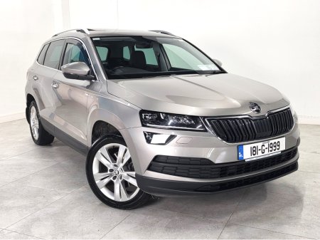 2018 Skoda Karoq STYLE 1.6 TDI 116 BHP - Pan Roof, Leather €15,900 thumbnail
