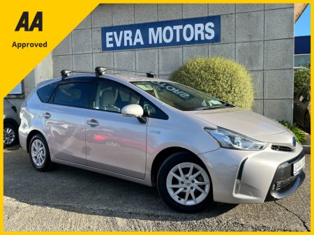 2018 Toyota Prius Alpha 7 SEATER AUTOMATIC HYBRID 1.8 PETROL //HALF LEATHER SEATS//KEYLESS ENTRY//ADAPTIVE CRUISE CONTROL//ELECTRIC DRIVERS SEAT// €21,950