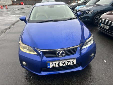 2011 Lexus CT 200 h CT 200H AUTOMATIC///LOVELY BEIGE LEATHER WITH HEATED SEATS///SAT NAV///REVERSE CAMERA///NCT AND LOW TAX JUST 190 EUROS////LOVELY CAR FOR THE MONEY €6,999 thumbnail