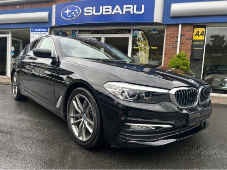2018 BMW 5 Series 520D SE - Beautiful Low Mileage in Black + Ivory Leather - Top Trade-ins & Great Finance Deals - Nct & Tax - Assured Dealer Warranty - €22,950
