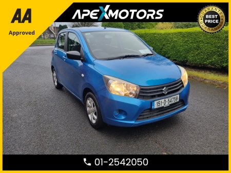 2015 Suzuki Celerio FINANCE ARRANGED * 1.0 68PS SZ3 5DR 68BHP ESCUDO * NEW NCT AUG-26 * LOW TAX JAN-26 * MOST RELIABLE  * VERY ECONOMICAL * IMMACULATE * STAMPED SERVICE HISTORY * AA APPROVED * 101 SAFETY CHECKLIST €4,949 thumbnail