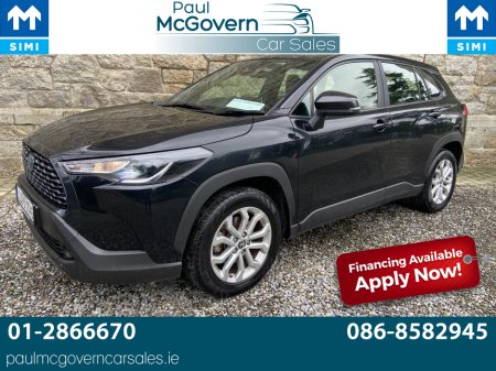 2023 Toyota Corolla Cross CROSS LUNA 1.8 AUTO**//**€190 ROAD TAX**//**REVERSE CAMERA**//**PARKING SENSORS**//**FINANCE ARRANGED**//**WARRANTY**//**BLUETOOTH**//**PART EXCHANGE**//**LANE CONTROL*8//**METALLIC BLACK!