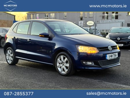 2011 Volkswagen Polo 6 MONTH WARRANTY + NEW NCT + TAX €8,450 thumbnail