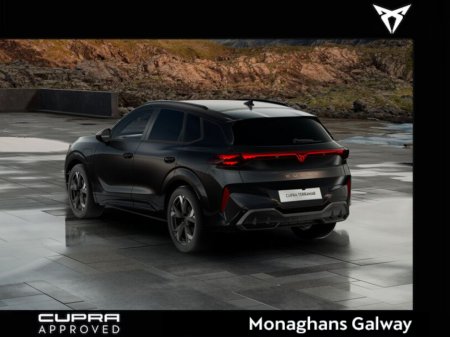 2026 Cupra Terramar *IN STOCK. READY FOR IMMEDIATE DELIVERY* V2 1.5 TSI eHYBRID 204hp (150 kW) Auto in Myth Black with upgraded 19" machined sport black matt/silver wheels €53,454 thumbnail