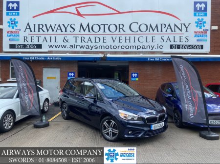 2016 BMW 2 Series Gran Tourer * 2.0 * SPORT * 5DR * AUTOMATIC * 7SEATER * FULL LEATHER * SAT NAV * AIRCON * ALLOYS * FOGS * €16,350