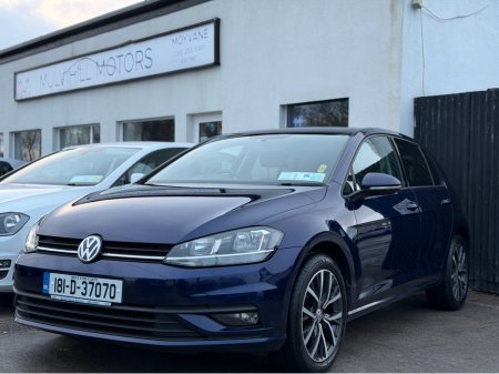 2018 Volkswagen Golf TRENDLINE 1.6 TDI MANUAL 5SPEED 90HP 5DR €16,950