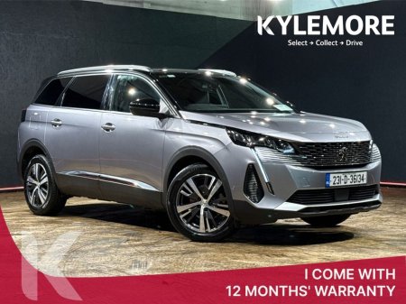 2023 Peugeot 5008 7-SEATER - AUTOMATIC 1.5L HDI - REVERSE CAMERA - PADDLE SHIFT €30,950 thumbnail