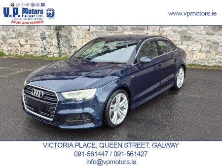 2017 Audi A3 Saloon S-LINE,LOW KM, FULL PACKAGE,AUTOMATIC.