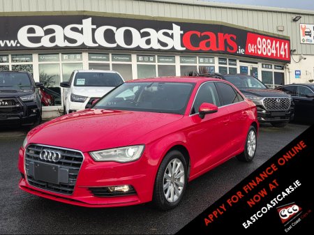 2014 Audi A3 Saloon ( 142 REG )1.4 TFSI SALOON PRIVACY GLASS REVERSING CAMERA - PARKING SENSORS ALLOYS - SIMI DEALER - LOW ROAD TAX BAND €14,950