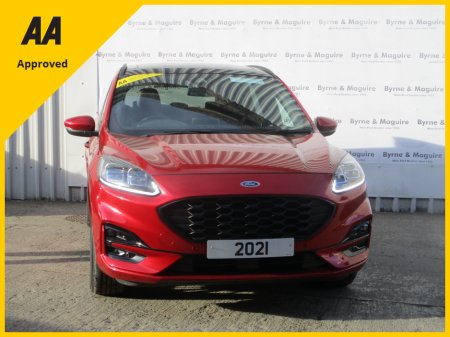 2021 Ford Kuga 1.5 TD  ST-LINE X HIGH SPEC EDITION MODEL WITH SAT/NAV SUNROOF, HANDSFREE TAIL GATE, UP GRADE ALLOYS , WINTER PACK HEATED SEATS AND STEERING WHEEL AND MUCH MORE. 12 MONTHS WARRANTY AND 12 MONTHS AA !! €30,950