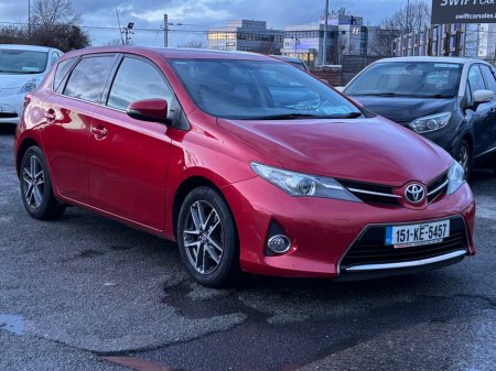 2015 Toyota Auris 1.33 VVT-I DUAL ICON PLUS 99BHP 5DR S/S 100BHP