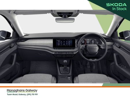 2025 Skoda Octavia Selection+ 2,0 TDI 115hp manual in Black Magic Pearlescent w/ Tinted glass In Stock €41,050