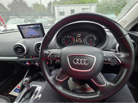 2015 Audi A3 1.4 FULL LEATHER SEATS  HIGHLINE PRIVACY GLASS REV CAMERA BLUETOOTH PARKING SENSORS ALLOYS  - LOW TAX BAND €14,950 thumbnail