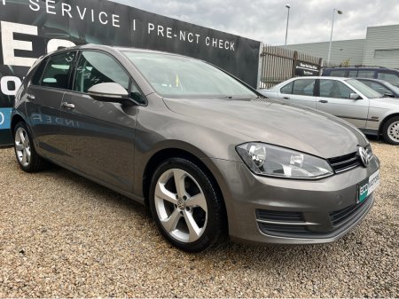 2017 Volkswagen Golf S TSI BLUEMOTION TECHNOLOGY, 1.2 MANUAL, 2 YEAR NCT TO 2028 , LOW MILEAGE €13,995