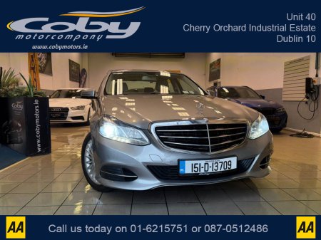 2015 Mercedes-Benz E Class 200 BLUETEC ELEGANCE 4DR AUTO. NCT, Full Leather, Alloy Wheels, Hands Free, Heated Seats, Dual Climate Control, Cruise Control, MFSW, Paddle Shift, Parking Sensors & more. €15,950 thumbnail