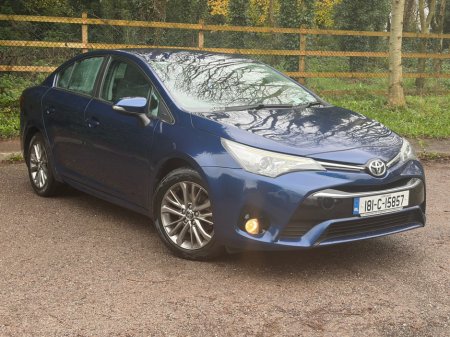 2018 Toyota Avensis 1.6 D-4D BUSINESS EDITION S/S 4DR €12,995
