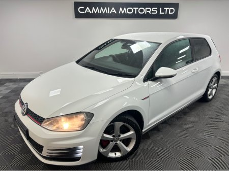 2013 Volkswagen Golf VOLKSWAGEN GOLF GTI 2.0 TSI MANUAL 6SPEED FWD 220BHP 3DR*TARTAN SEATS*AUTO HOLD HANDBRAKE*TRADE INS AVAILABLE* €15,950 thumbnail