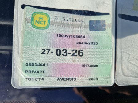 2008 Toyota Avensis 1.6 STRATA 08 €1,500 thumbnail