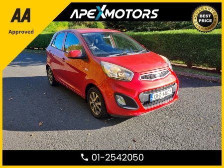 2013 Hyundai i10 NEW MODEL * KIA PICANTO ( SAME AS HYUNDAI i10)  * 1.0 5DR * NEW NCT OCT-26 * IMMACULATE * 9-STAMPS SERVICE HISTORY * AA APPROVED * 101 SAFETY CHECKLIST * 2-KEYS * LOW TAX * 12-MONTH ROADSIDE ASSIST * €5,949