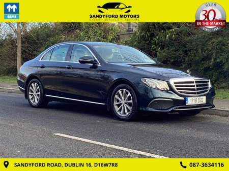 2017 Mercedes-Benz E Class E 220 d 220D Exclusive 4DR Auto €23,750 thumbnail