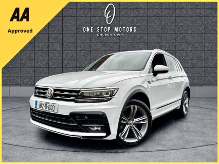 2018 Volkswagen Tiguan R-LINE / 4MOTION / HUGE SPEC / FSH / HEATED SEATS FRONT+REAR / HEADS-UP DISPLAY / 360 CAMERA €29,490