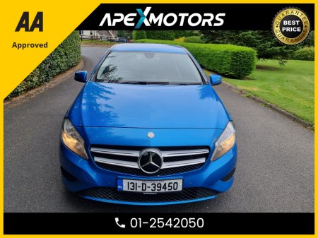 2013 Mercedes-Benz A Class FINANCE ARRANGED * A200 BLUE EFFICIENCY SPORT 5DR AUTO * AUTOMATIC * AA APPROVED  * 101 SAFETY CHECKLIST * 12-MONTH ROADSIDE ASSIST  * IMMACULATE * TOP-SPEC 5DR HATCH * LOW LOW MILES * NEW NCT AUG-26 €11,449