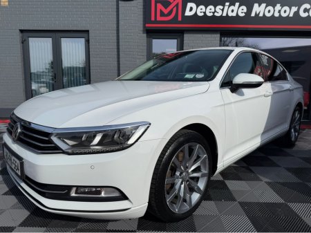 2018 Volkswagen Passat 1.6 TDI SE BUSINESS BLUEMOTION 120PS 4DR, PARKING SENSORS FRONT AND REAR , SAT- NAV , HEATED SEATS , PRIVACY GLASS , ADAPTIVE CRUISE CONTROL , FULLY SERVICED , NEW NCT , WARRANTY , FREE DELIVERY .