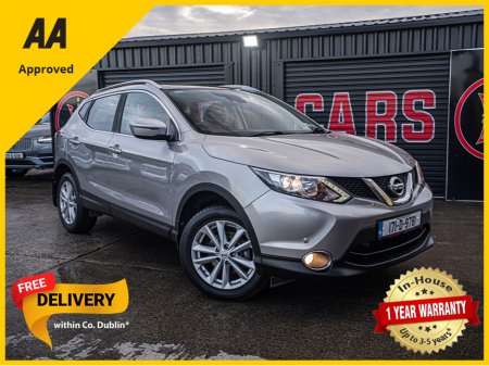 2017 Nissan Qashqai 2017 Qashqai 1.2/Irish/Only 40k kms/1yr warranty €14,888