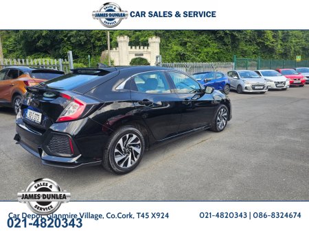 2018 Honda Civic 5DR 124BHP SMART CVT AUTO €17,950 thumbnail