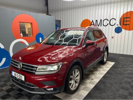 2018 Volkswagen Tiguan €23950 2018 VOLKSWAGEN TIGUAN TDI 4MOTION HIGH LINE 2.0 AUTOMATIC / CRUISE CONTROL / 360° PARKING CAMERA / HEATED SEATS / PADDLE SHIFTERS / HEATED REAR SEATS €23,950