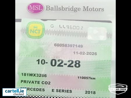 2018 Mercedes-Benz E Class E SERIES AMG LINE PREMIUM PLUS 4DR AUTO €26,950 thumbnail